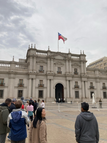 Former Presidental residence in Santago Chile